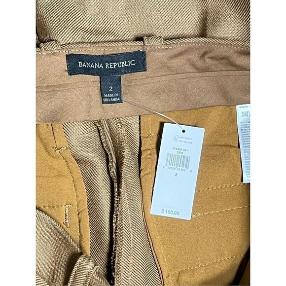 Banana Republic NWT Size 2 Wide Leg Trouser Dress Pants - Picture 4 of 4